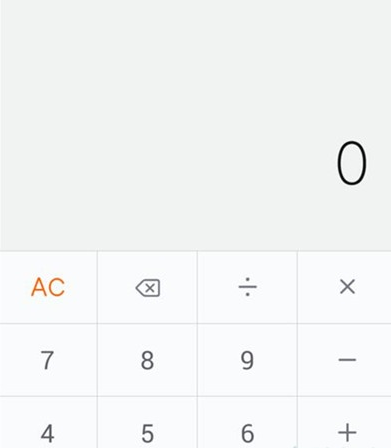 小米cc9计算器打开操作方法截图