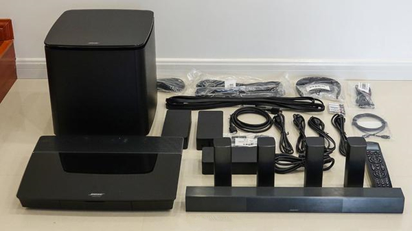 关于在Bose Lifestyle 650家庭影院中设置红外发射器的具体步骤。