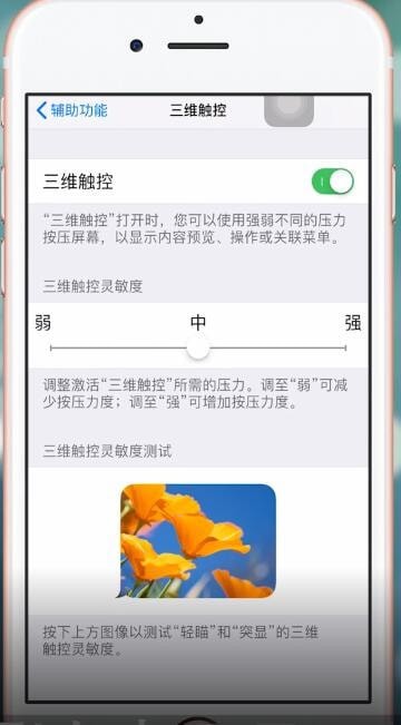 苹果手机设置3dtouch的图文操作截图