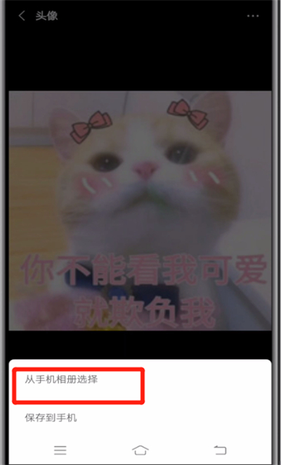 微信中换漂亮头像的操作方法截图