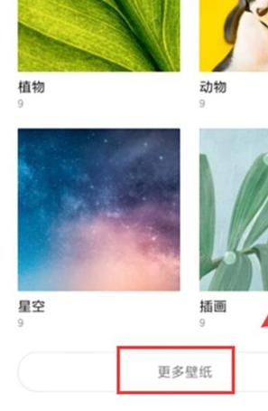 红米note8中设置动态壁纸的简单操作教程截图