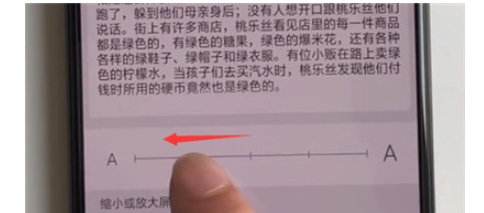 Reno Ace中调节字体大小的简单操作教程截图