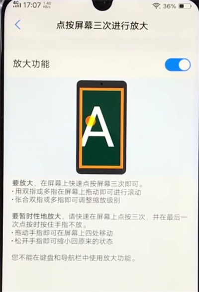 vivoz3打开放大功能的操作教程截图