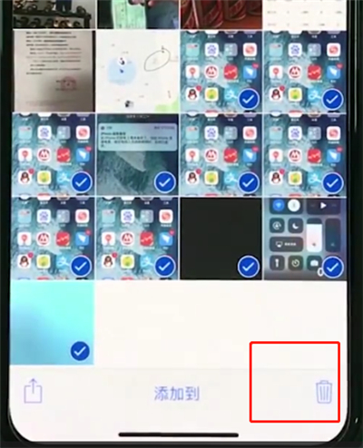 iphonexr批量删除照片的简单步骤截图