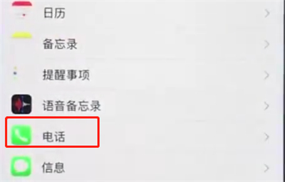ios12中打开来电语音播报的详细步骤截图