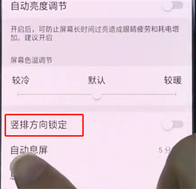 oppo手机中关闭手机旋转的操作过程截图