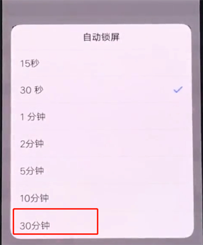 vivonex中设置屏幕常亮的操作方法截图