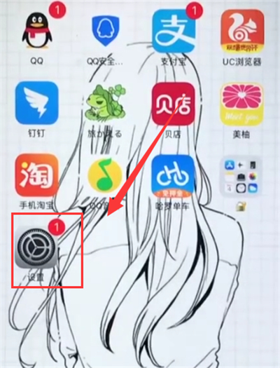 苹果6plus打开小白点的简单步骤截图