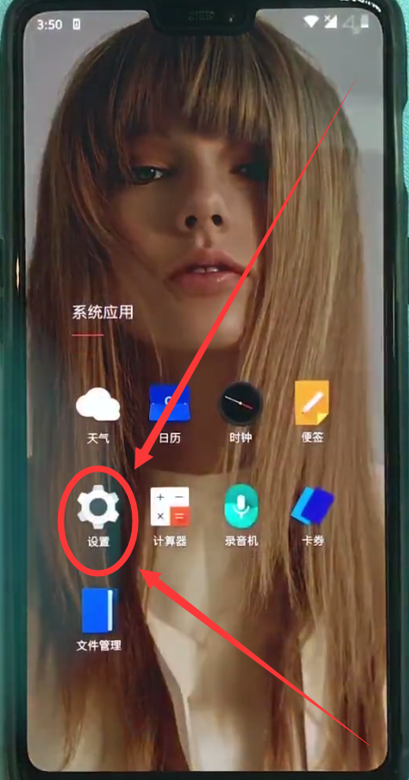 一加6中快速设置锁屏的方法截图