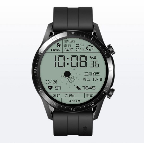 华为太空人表盘如何设置?华为太空人表盘同步到手表设置方法截图