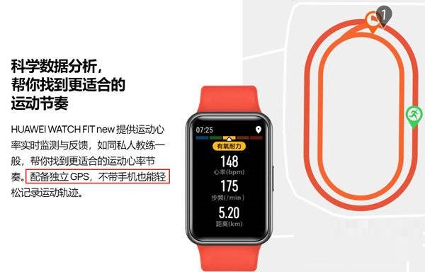今天分享华为watchfitnew有没有GPS。