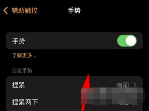 AppleWatchSeries7在哪里设置手势操作?AppleWatchSeries7手势操作设置步骤截图