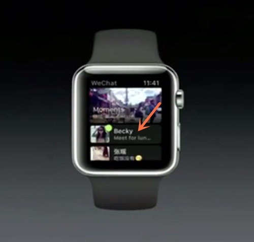今天分享iwatch微信手写在哪里设置。