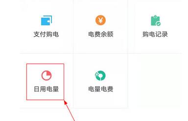 掌上电力查日用电的操作方法截图