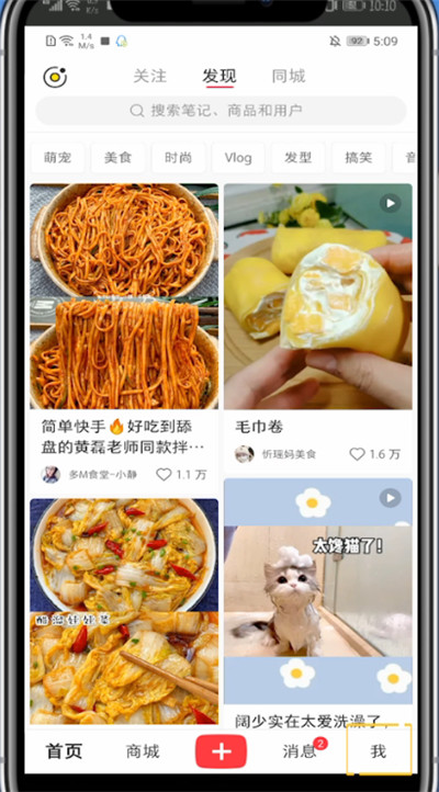 小红书设置夜间模式的方法教程截图