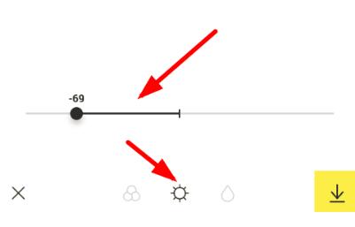 Foodie调整设置照片曝光效果的操作教程截图