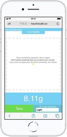 我来教你苹果手机如何称重。