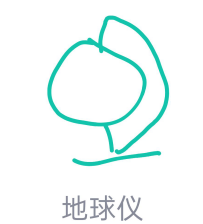 关于QQ画图红包怎么画地球仪。