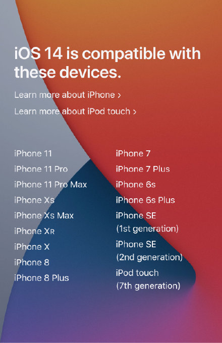 今天说说iOS14系统支持苹果8吗。