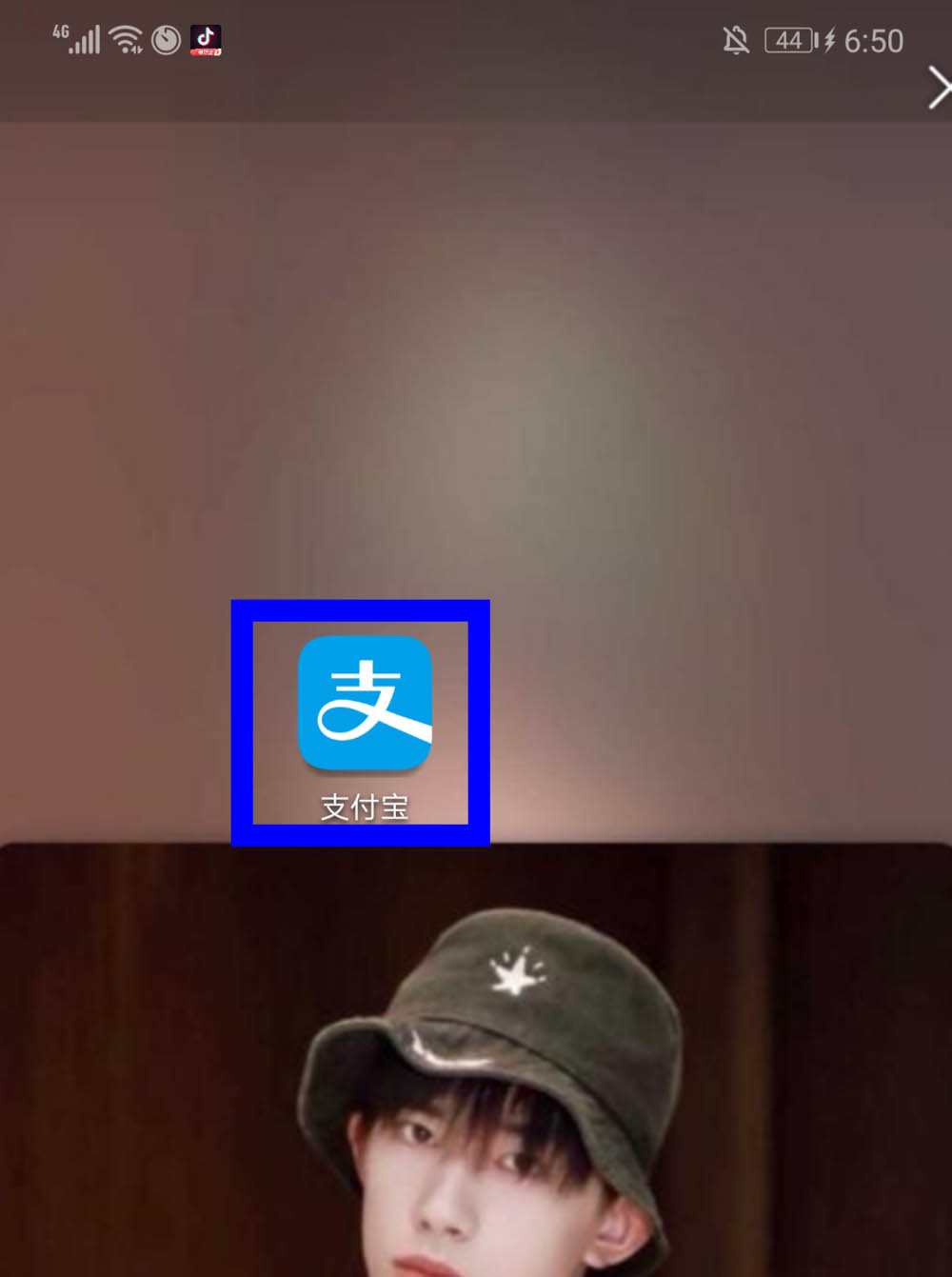 小编教你支付宝健康码怎么添加到桌面。