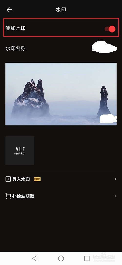 vuevlog如何去除视频水印