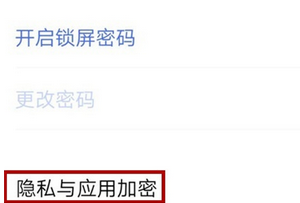 iqoo3将应用加密方法说明截图