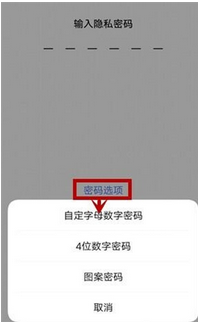 iqoo3将应用加密方法说明截图