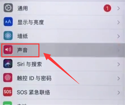 iphone6plus中开启振动的操作截图