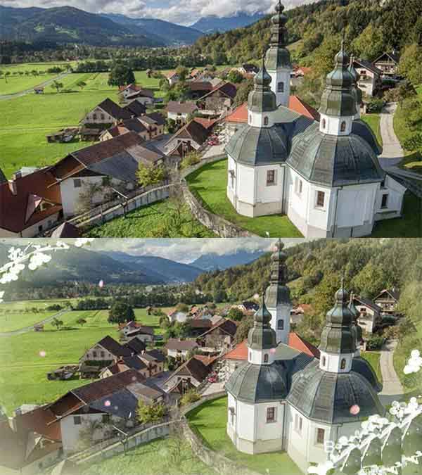 爱剪辑给图片制作航拍效果的方法我来教你截图