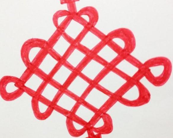 小编分享轻松学会在抖音中画中国结的图文教程