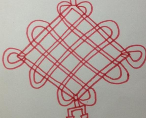 小编分享轻松学会在抖音中画中国结的图文教程截图