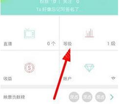 在映客直播APP中提升等级的具体步骤。