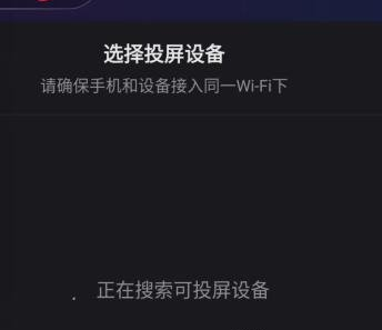 快手直播怎么投屏电视变大屏 快手直播投屏电视教程方法截图