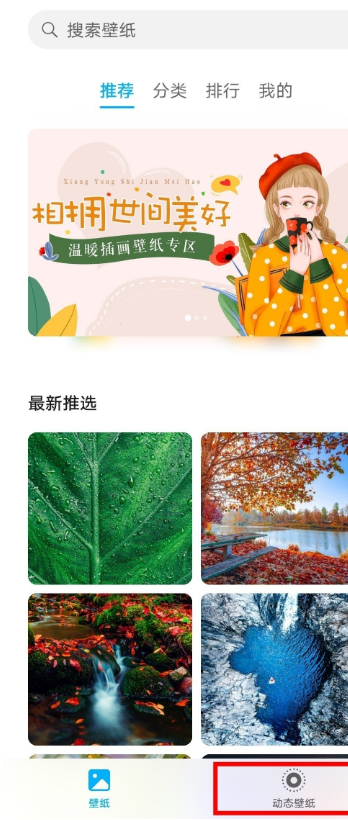 华为mate40e如何设置动态壁纸 华为mate40e动态壁纸设置教程截图