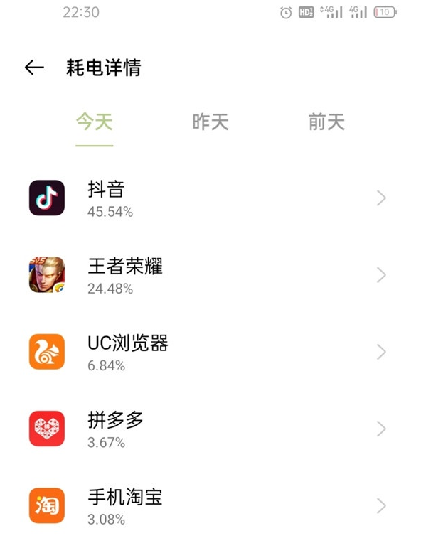 一加9r应用耗电量在哪看?一加9r查看应用耗电量的方法截图