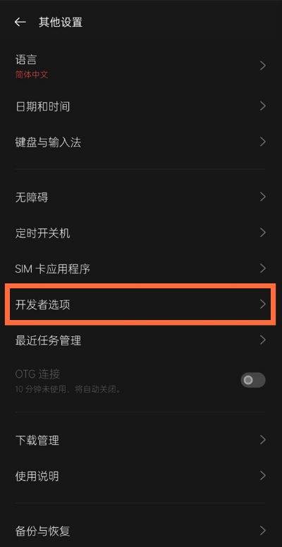 一加9怎样关闭开发者选项?一加9关闭开发者选项教程截图