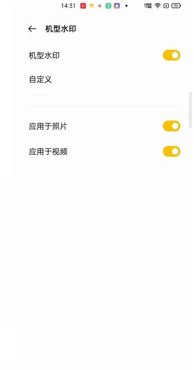 真我gtneo如何开启机型水印?真我gtneo开启机型水印教程截图
