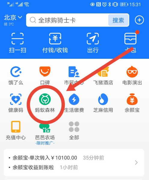 支付宝蚂蚁森林如何停用