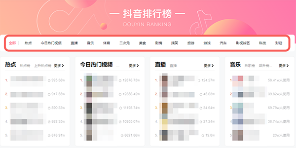 抖音网页版如何看热点