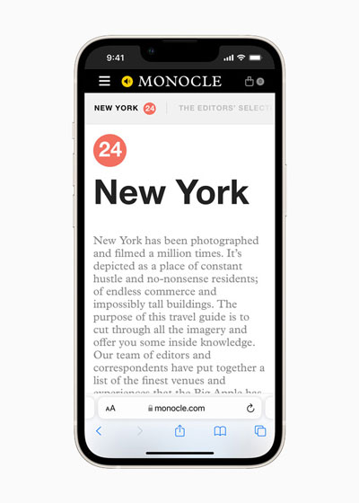 iOS15正式版更新了哪些内容