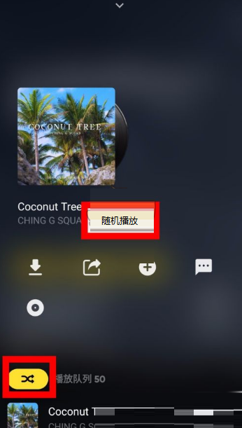 moo音乐怎么打开随机播放