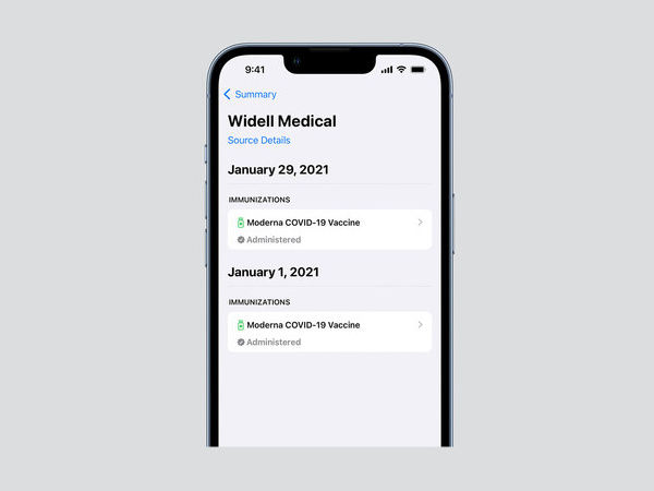 iphone钱包怎么添加疫苗接种卡。
