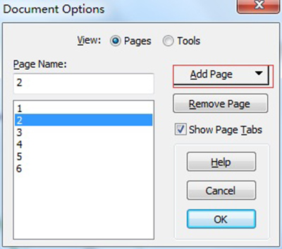 在几何画板里进行页面跳转的操作流程截图