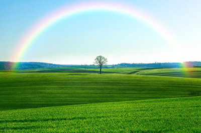 PS制作彩虹的详细操作截图