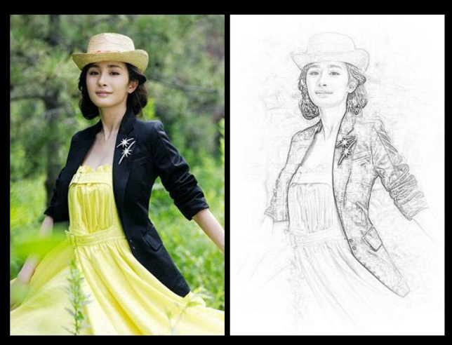 我来教你用PS绘制铅笔画，简单易学