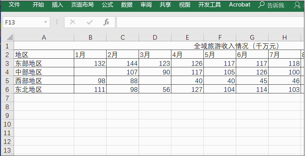 处理Excel数据可以很方便，技巧get