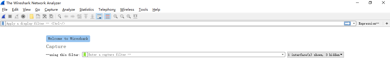 Wireshark抓包方法说明，捕获指定类型的数据包