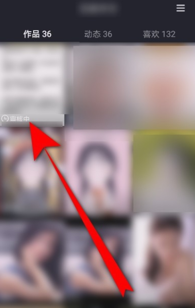 关于抖音视频作品一直处于审核状态。