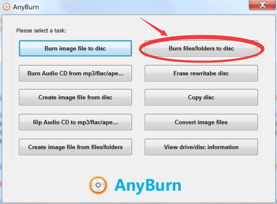 小编教你AnyBurn如何将数据刻录到光盘。