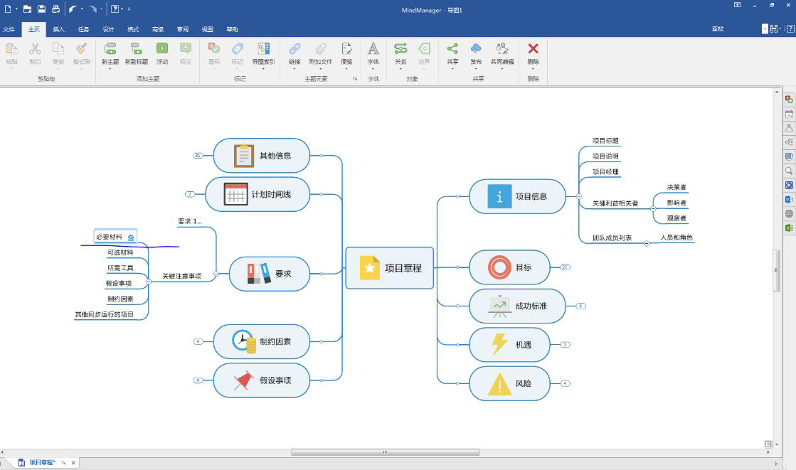 小编分享MindManager的HTML5交互式导图功能怎么用。